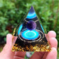 Crystal Pyramid Zodiac Orgonite