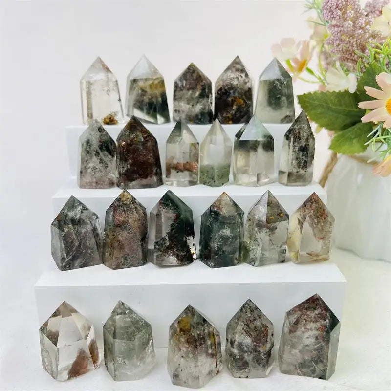 Green Garden Ghost Quartz Tower quote-only