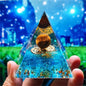 Crystal Pyramid Zodiac Orgonite