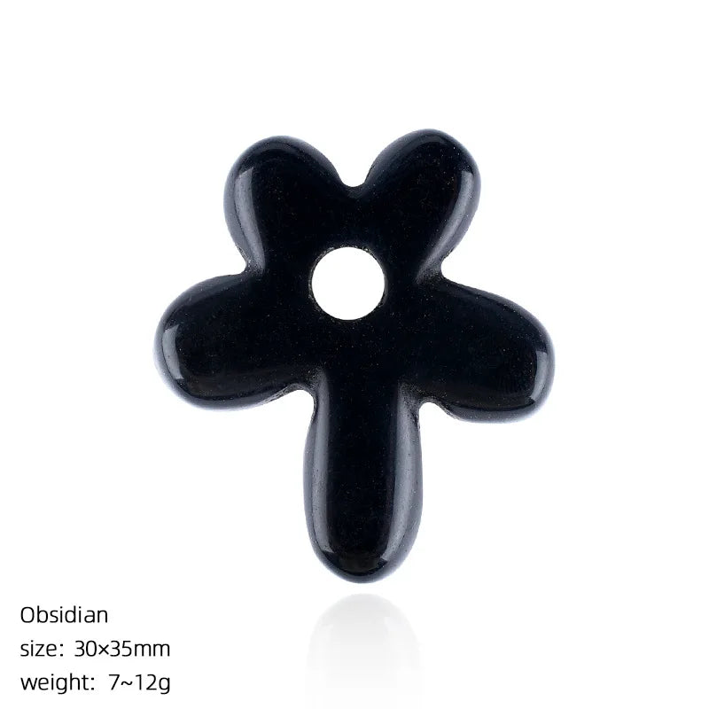 Natural Crystal Carved Flower