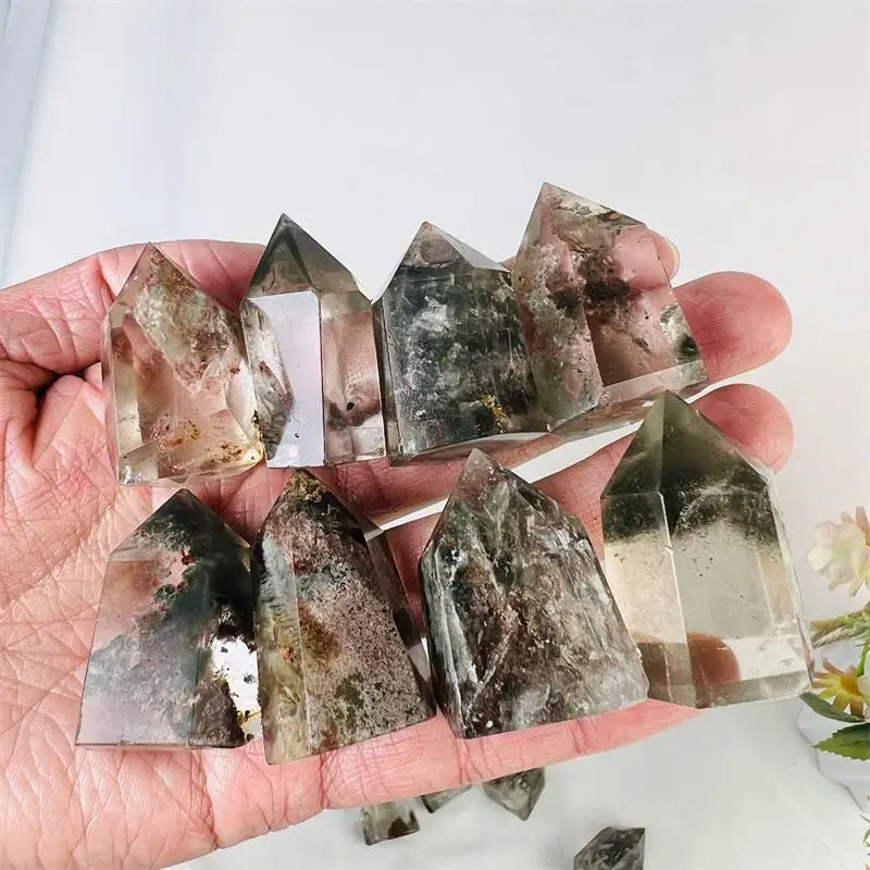 Green Garden Ghost Quartz Tower quote-only