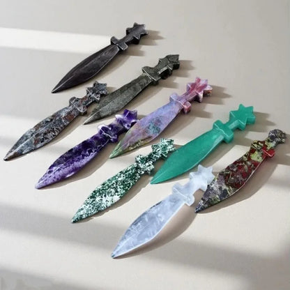 Crystal Crafts Knife Carving