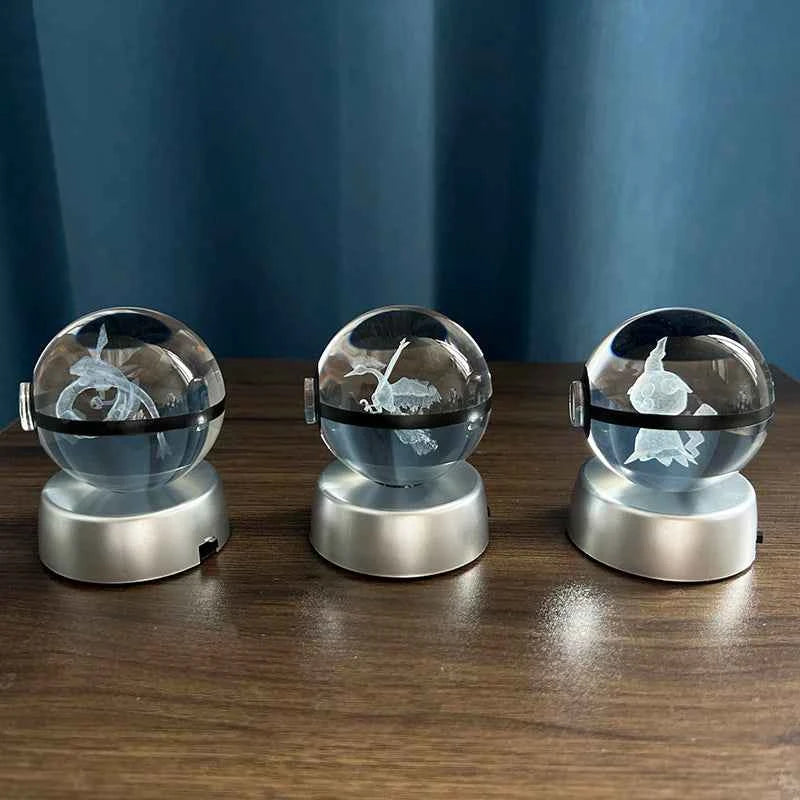 Crystal Ball With Multi Color Led Light Base |CrystalHola