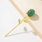 Crystal Rose Flower Carving