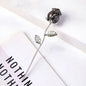 Crystal Rose Flower Carving