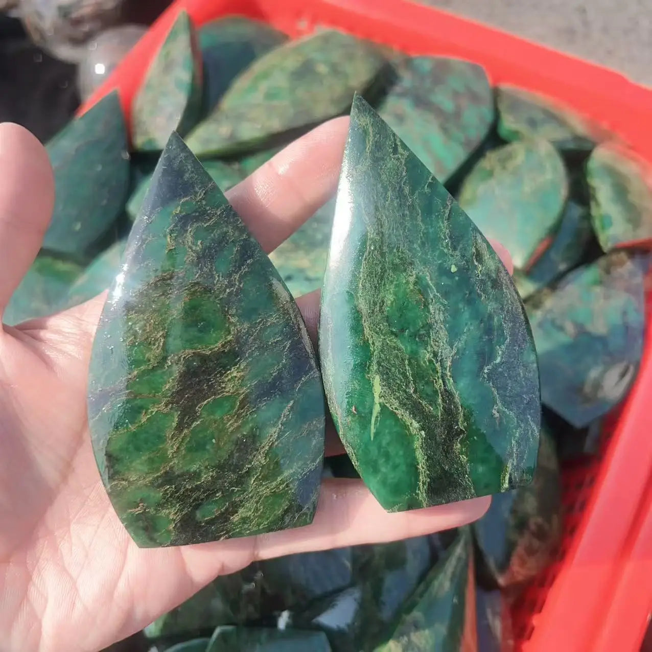 Emerald Drop Freeform