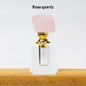 Crystal Raw Stone Perfume Bottle Cap