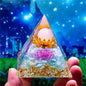 Crystal Pyramid Zodiac Orgonite
