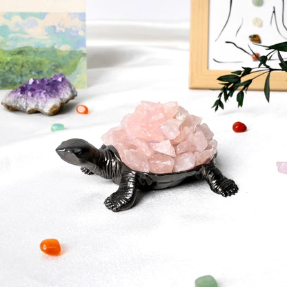 Crystal Raw Stone ChipsTurtle
