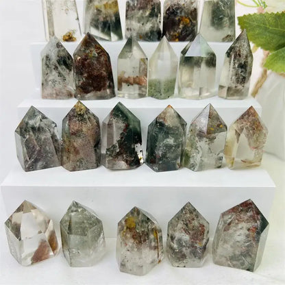 Green Garden Ghost Quartz Tower quote-only