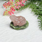 Crystal Frog Figurine Carving