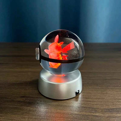 Crystal Ball With Multi Color Led Light Base |CrystalHola