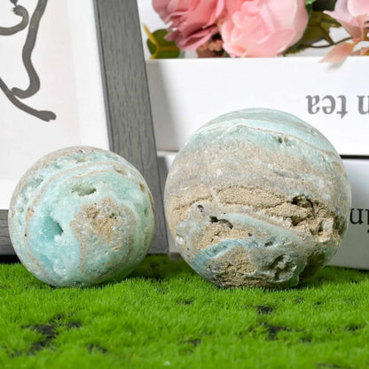 Hemimorphite sphere