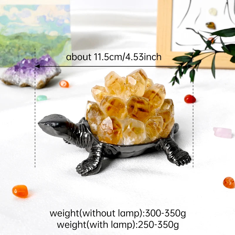 Crystal Raw Stone ChipsTurtle
