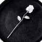 Crystal Rose Flower Carving