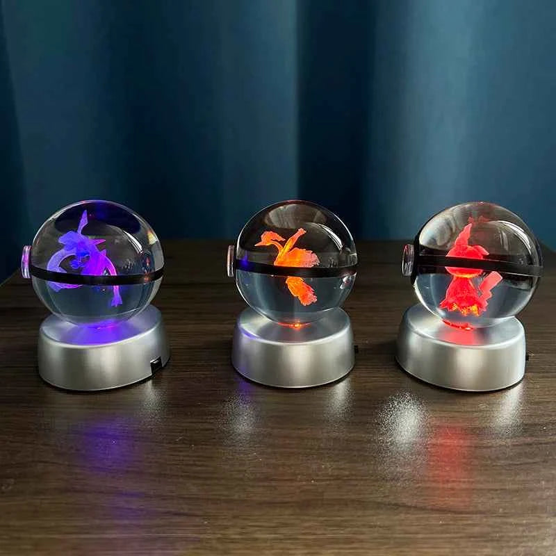 Crystal Ball With Multi Color Led Light Base |CrystalHola
