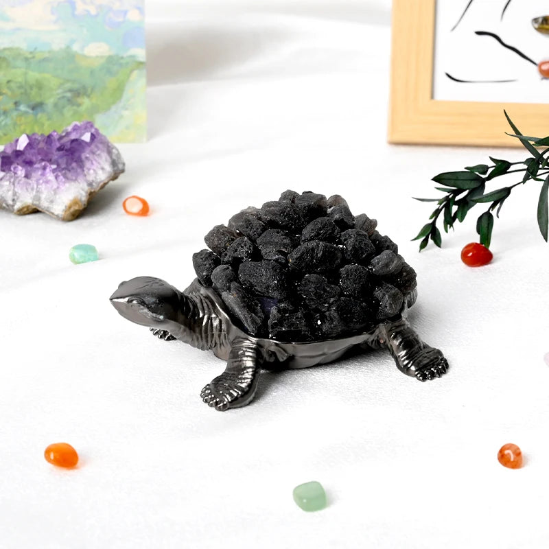 Crystal Raw Stone ChipsTurtle