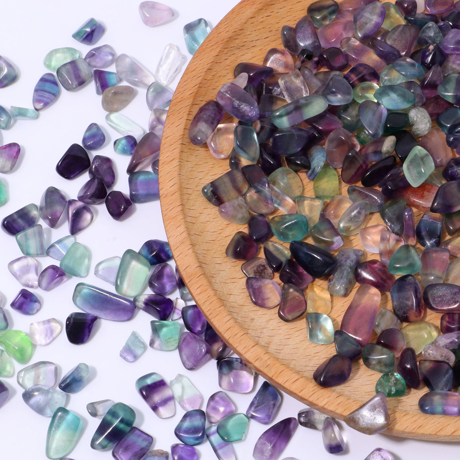 Rainbow Fluorite Gravel