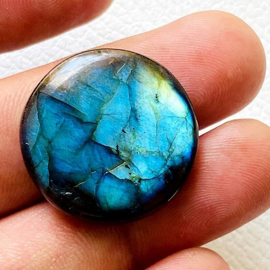 Labradorite Round DIY Carving - CrystalHola