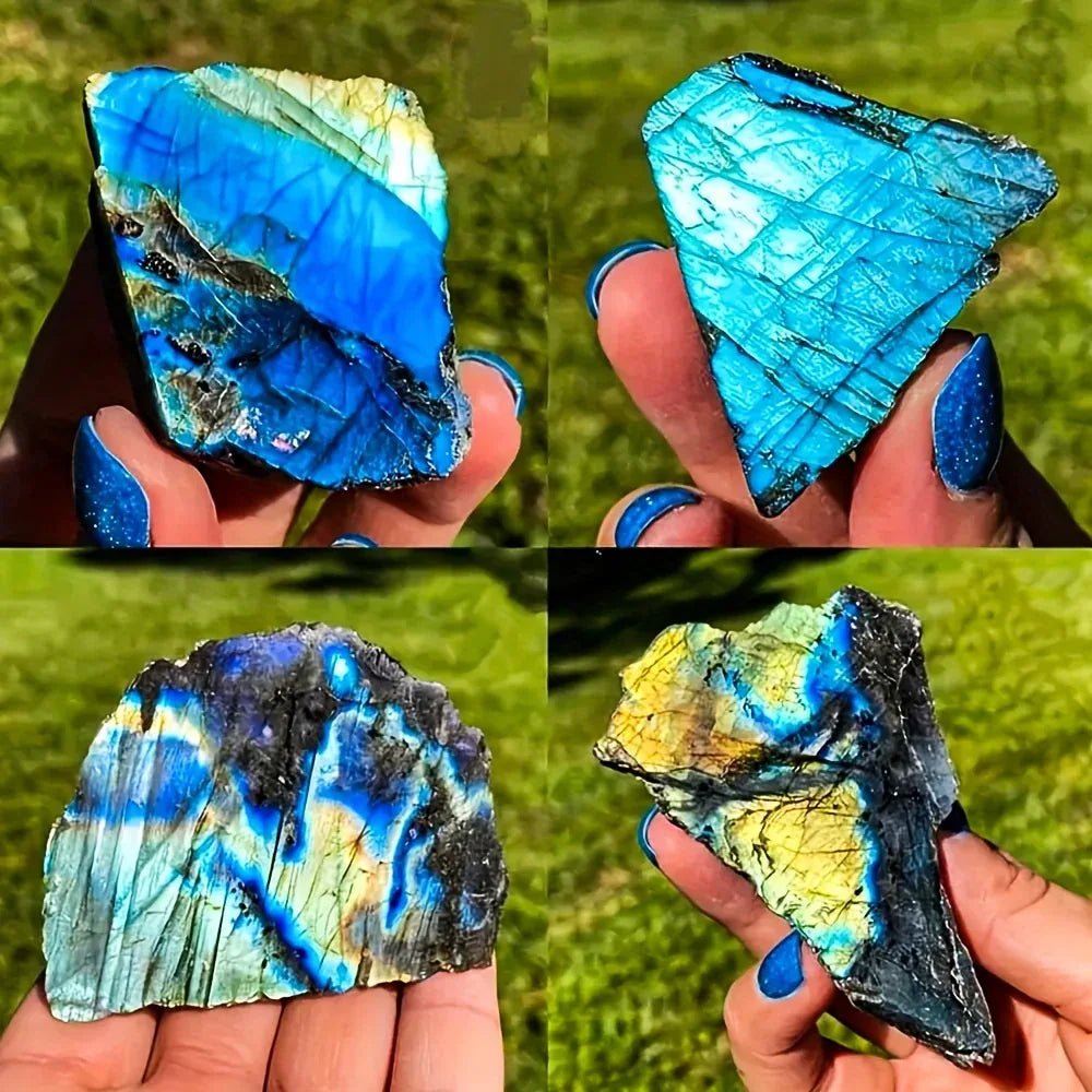 Labradorite Slice - CrystalHola