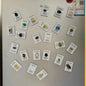 Mineral specimen refrigerator magnet