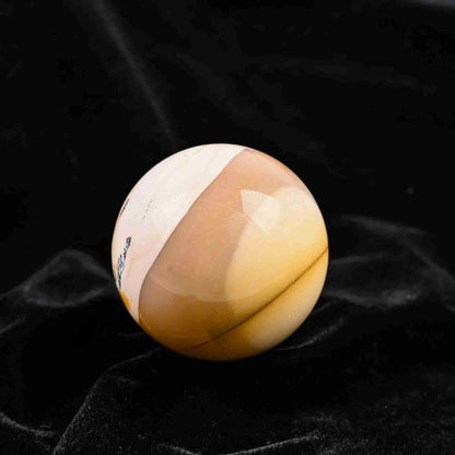 MookaiteEggYolkStoneSphere-2396_1 - CrystalHola
