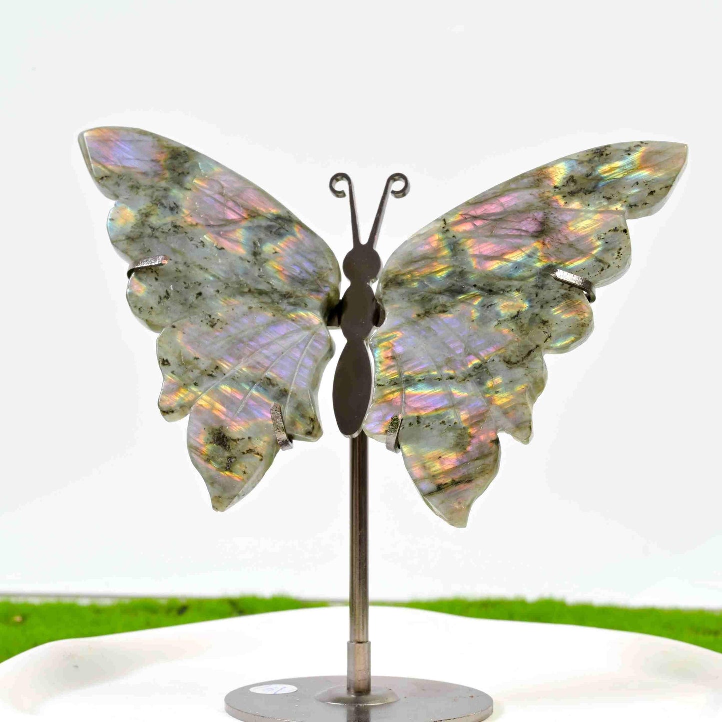Muti Material Butterfly Wing Carving - CrystalHola