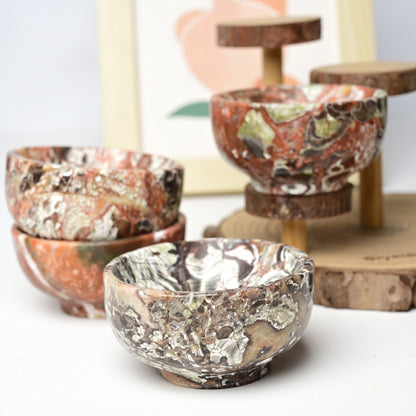 Natural Money Agate Bowl |Crystal Wholesale