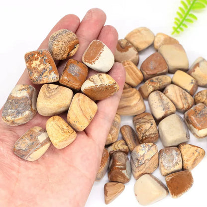 Picture Jasper Tumble Stone - CrystalHola