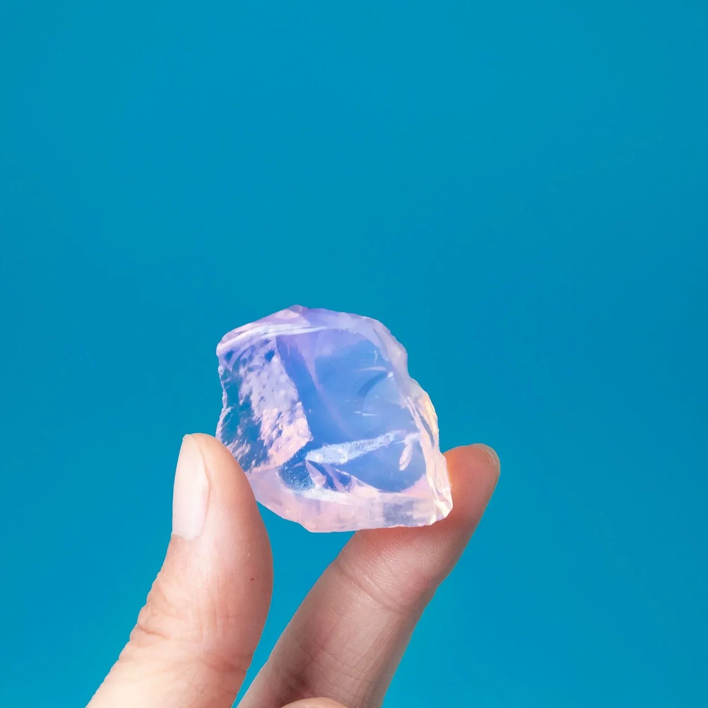 Pink Opalite Raw Stone - CrystalHola