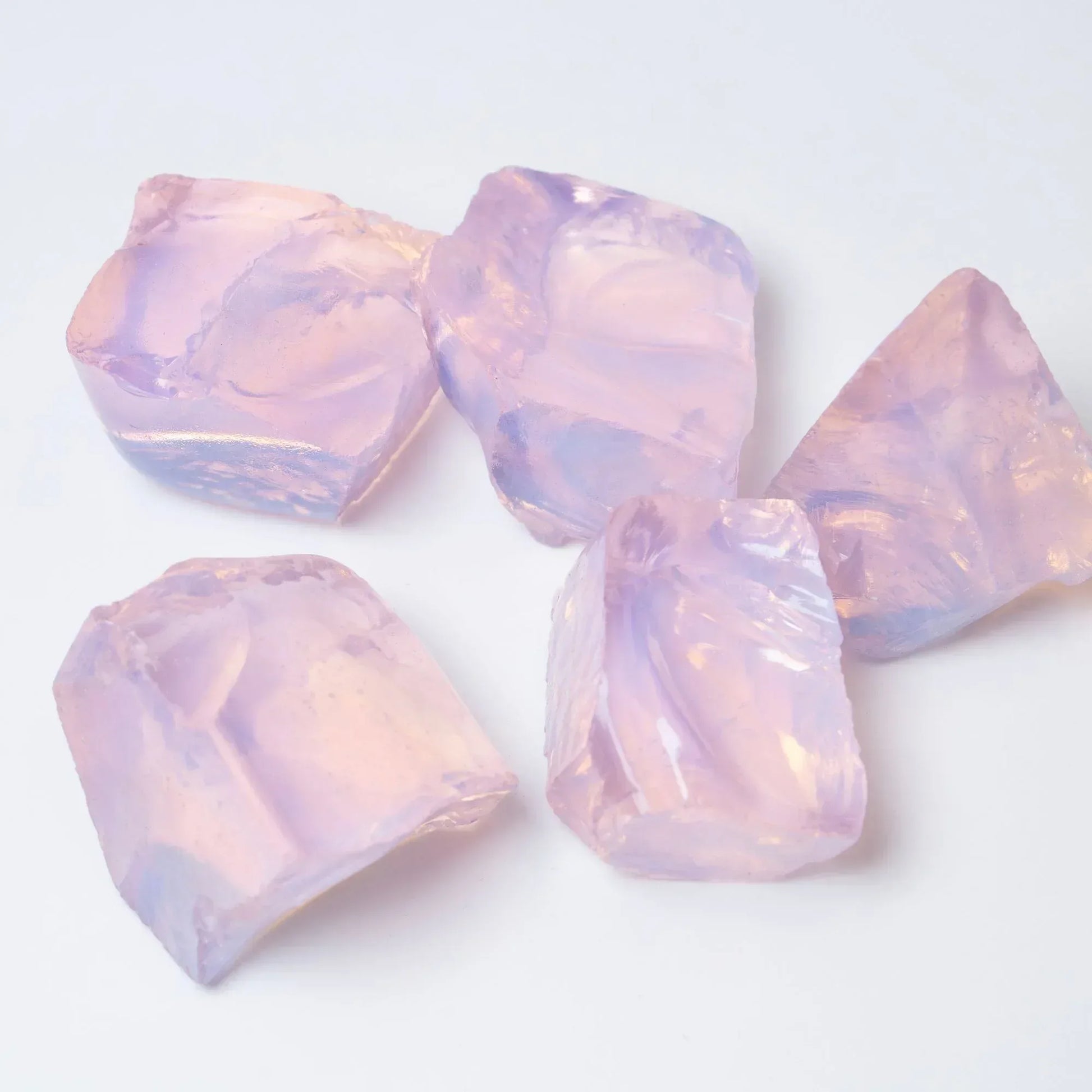 Pink Opalite Raw Stone - CrystalHola