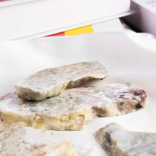 Purple Calcite Slab - CrystalHola