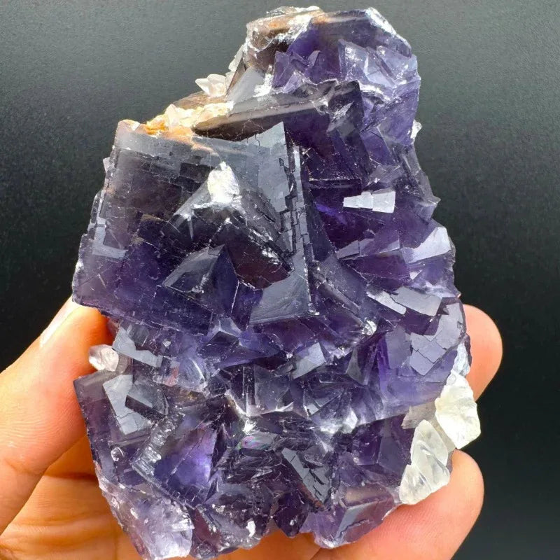 Purple Fluorite Mineral - CrystalHola