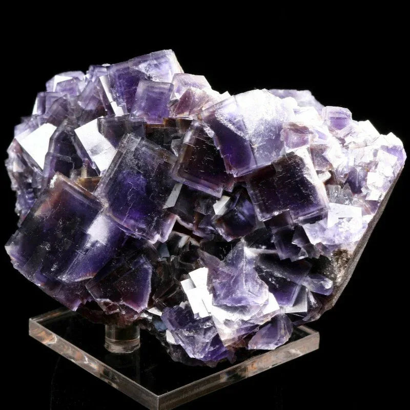 Purple Fluorite Mineral - CrystalHola