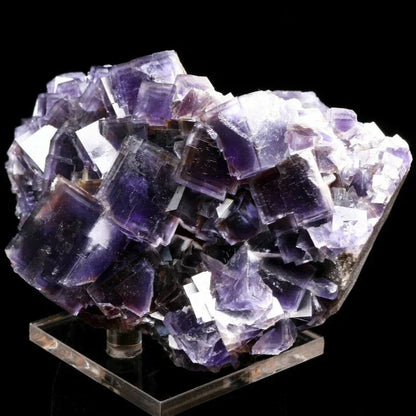 Purple Fluorite Mineral - CrystalHola