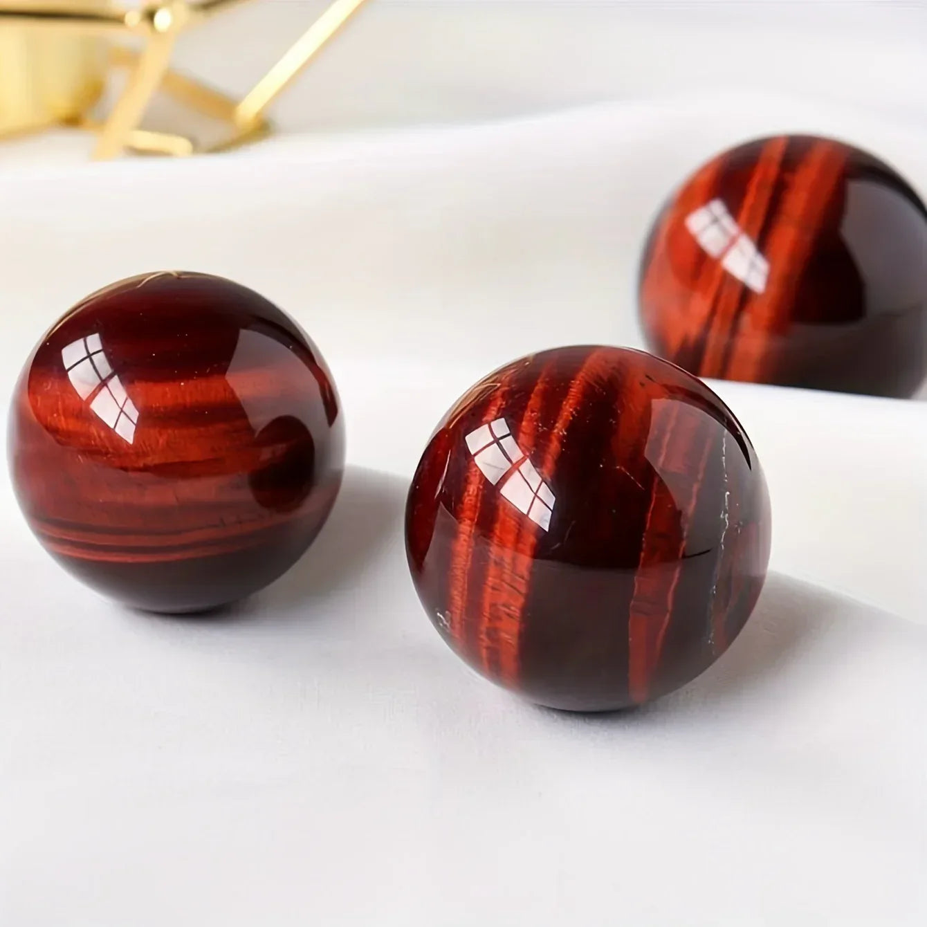 Red Tiger Eye Sphere - CrystalHola