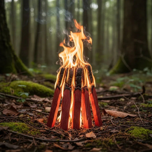 Red Sacred Wood Wand - CrystalHola