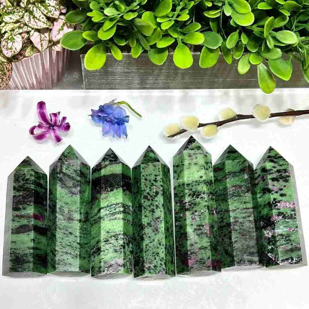 Ruby_in_Zoisite_TowerCrystalHola_2 - CrystalHola