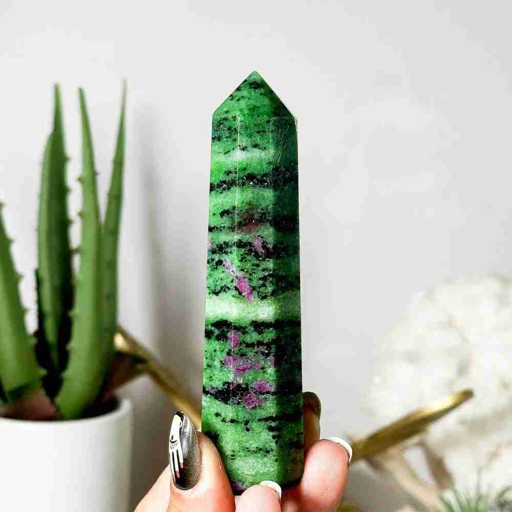 Ruby_in_Zoisite_TowerCrystalHola_5 - CrystalHola
