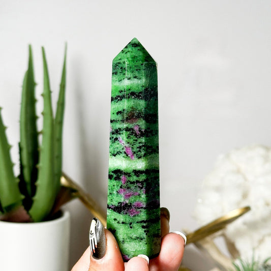 Ruby in Zoisite Tower|CrystalHola