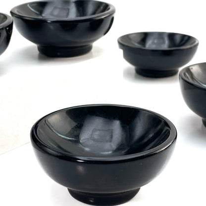 Natural Obsidian Bowl - CrystalHola