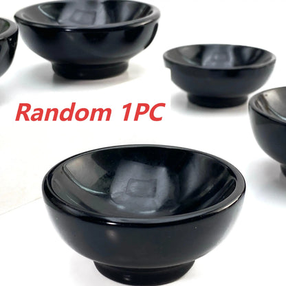 Natural Obsidian Bowl - CrystalHola