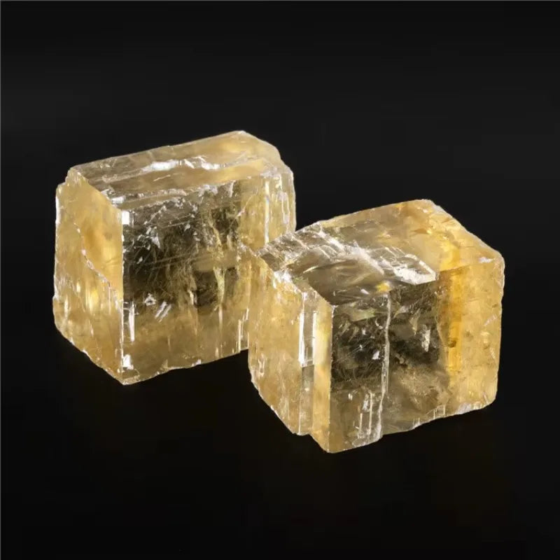 Yellow Rainbow Calcite quote-only