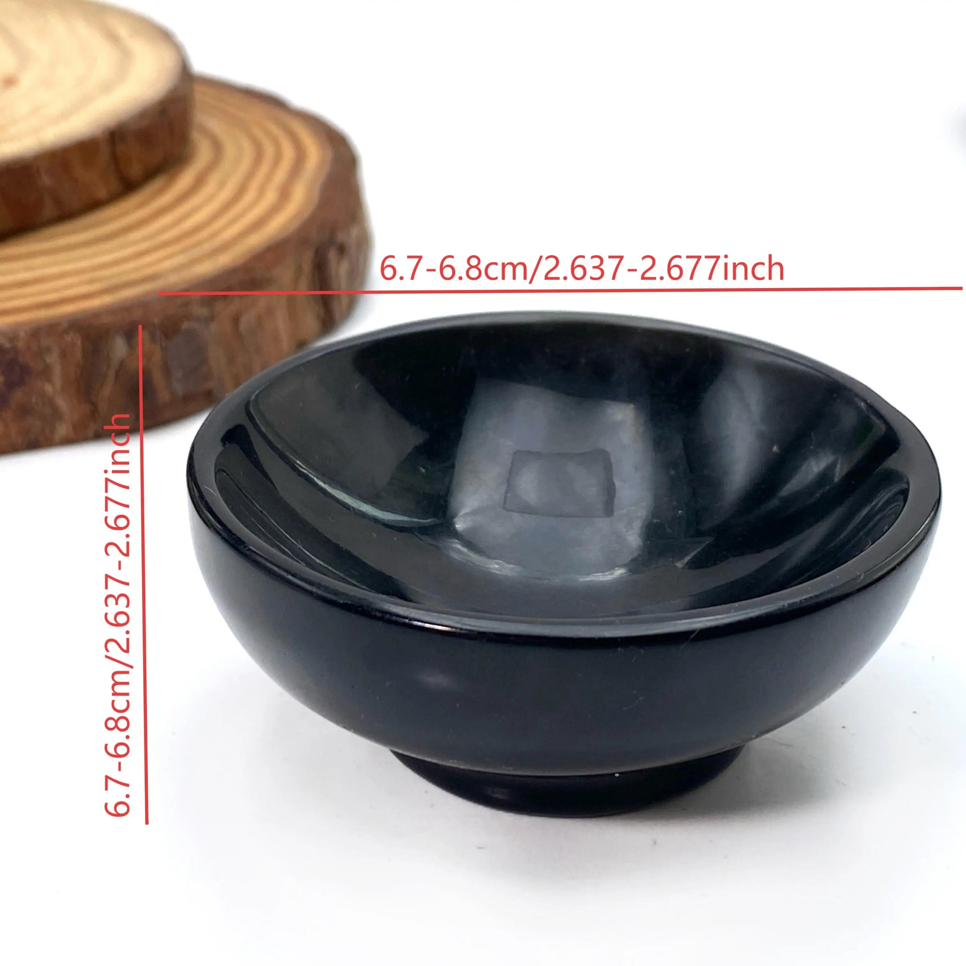 Natural Obsidian Bowl - CrystalHola