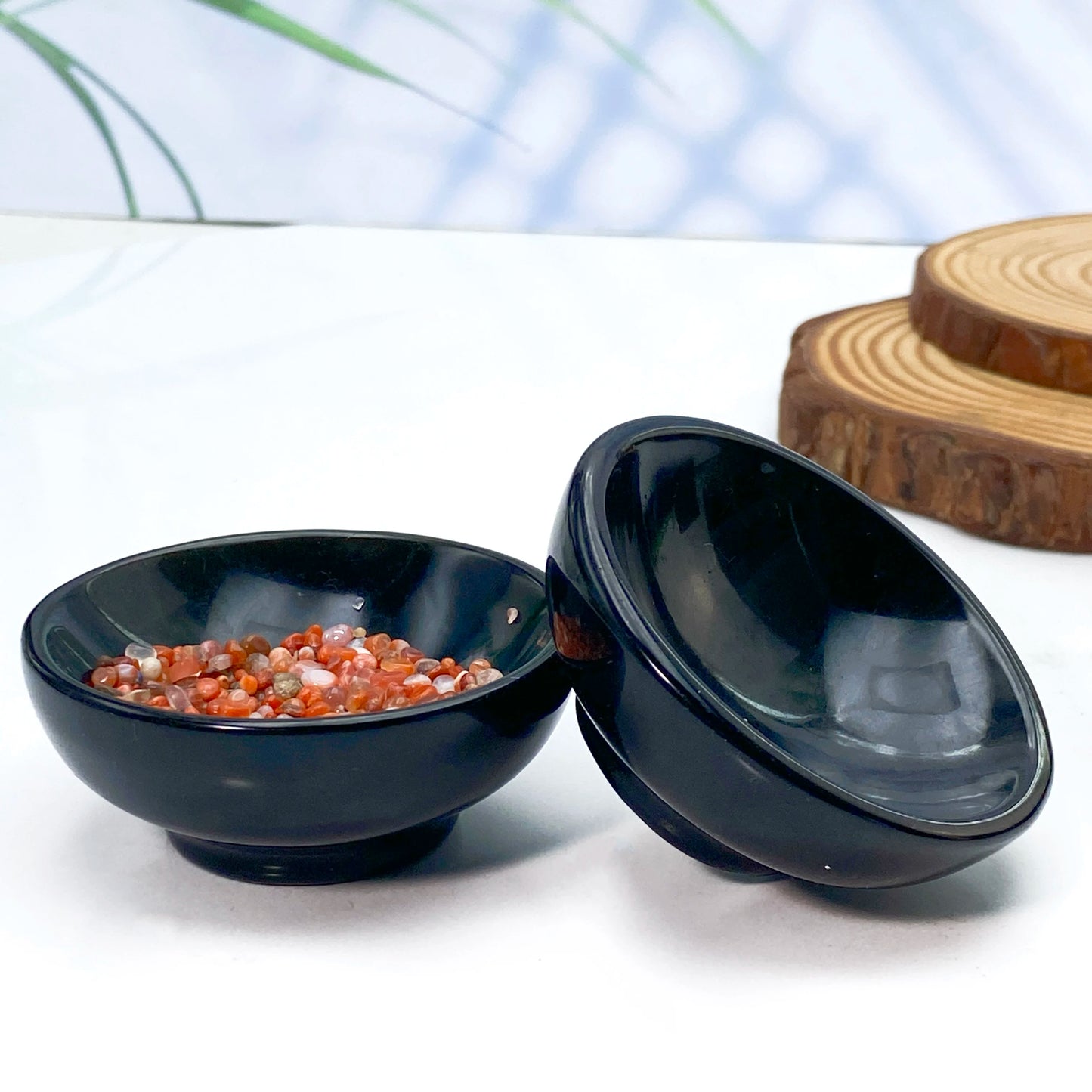 Natural Obsidian Bowl - CrystalHola