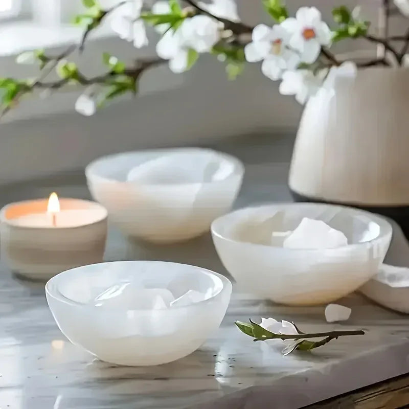 Selenite Bowl - CrystalHola