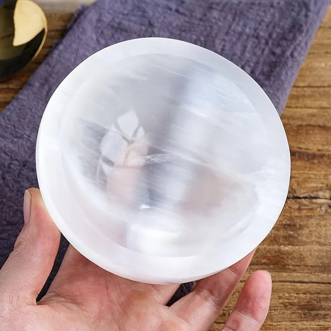 Selenite Bowl - CrystalHola