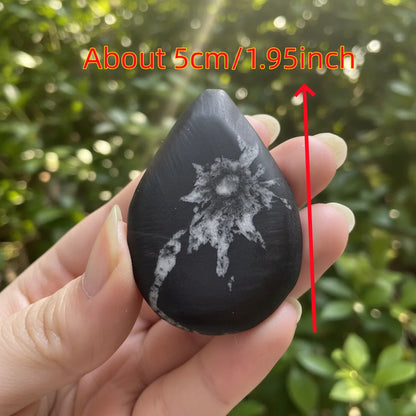 Natural Chrysanthemum Stone Teardrop