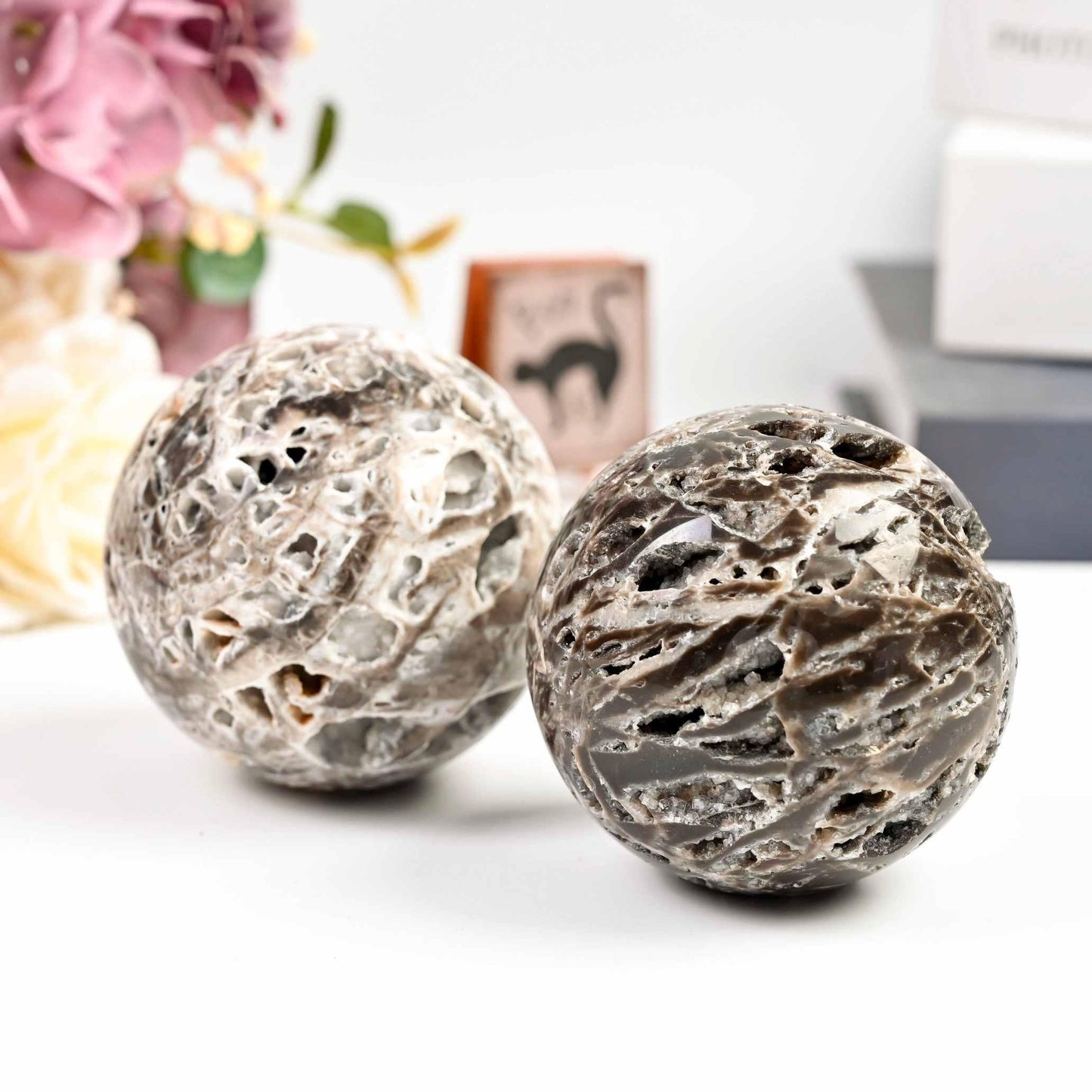 Sphalerite Geode Sphere - CrystalHola