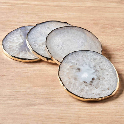 Wholesale Agate Coaster Geode  |CrystalHola